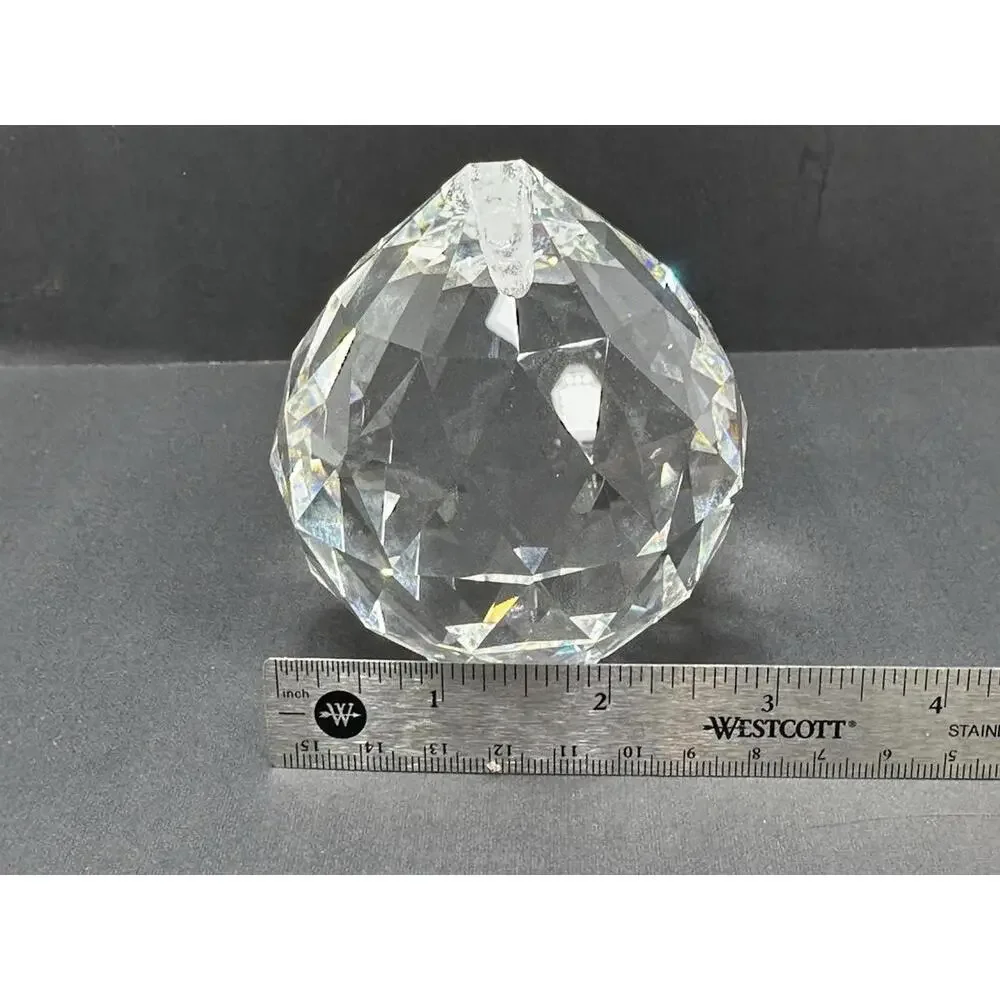 Crystal Prism Ball Chandelier Hanging Pendant Light Window Sun Catcher Christmas